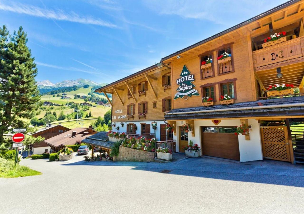 Hotel Les Sapins La Clusaz Buitenkant foto