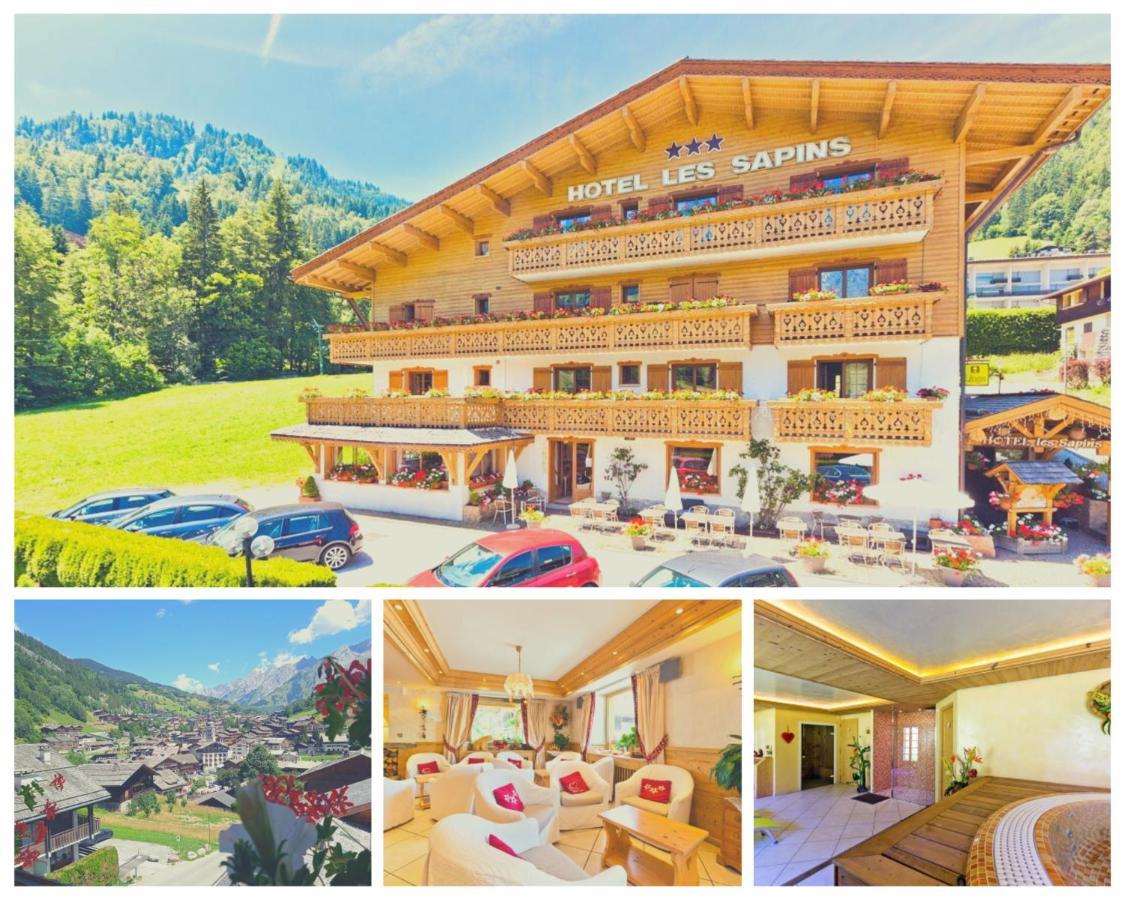 Hotel Les Sapins La Clusaz Buitenkant foto