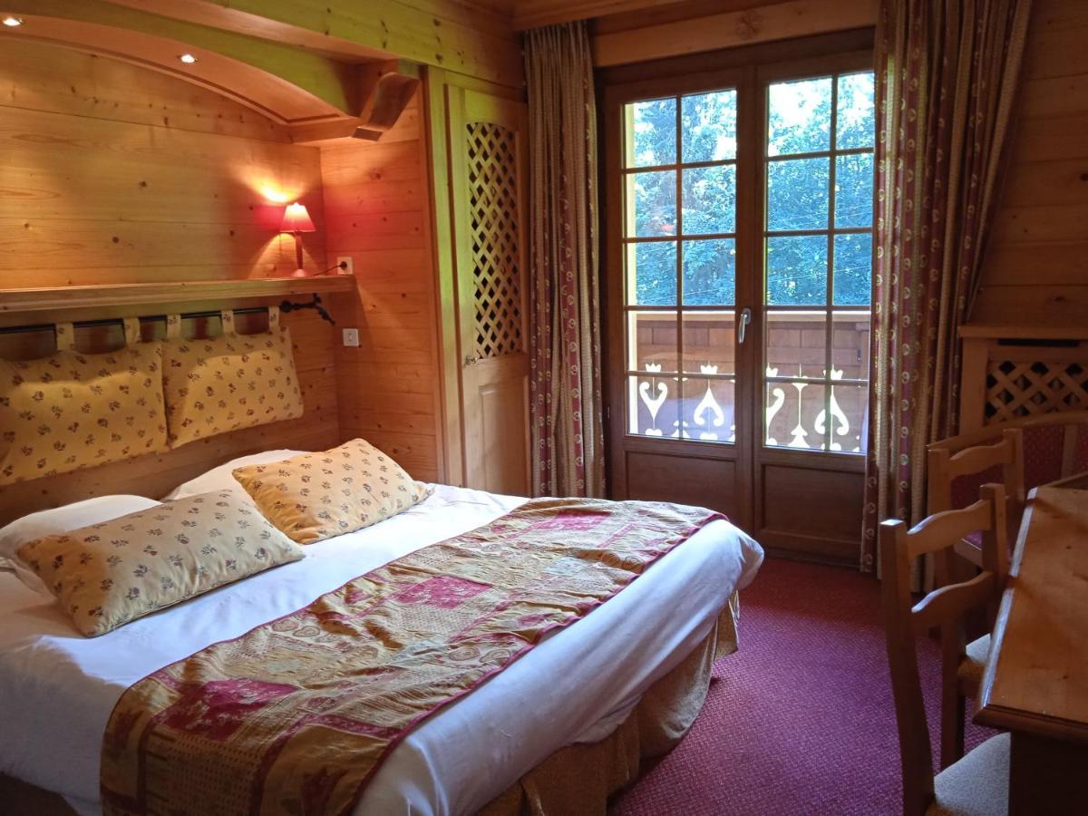 Hotel Les Sapins La Clusaz Buitenkant foto
