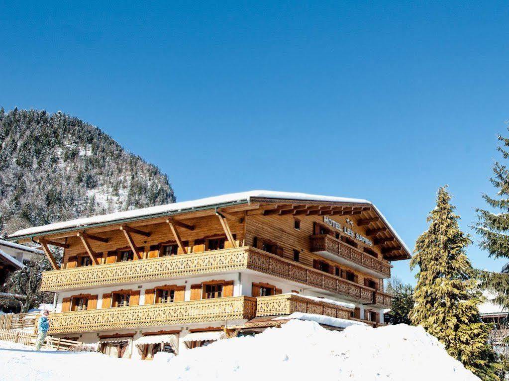 Hotel Les Sapins La Clusaz Buitenkant foto